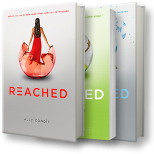 Reached by Ally Condie Matched Trilogy Book Cover